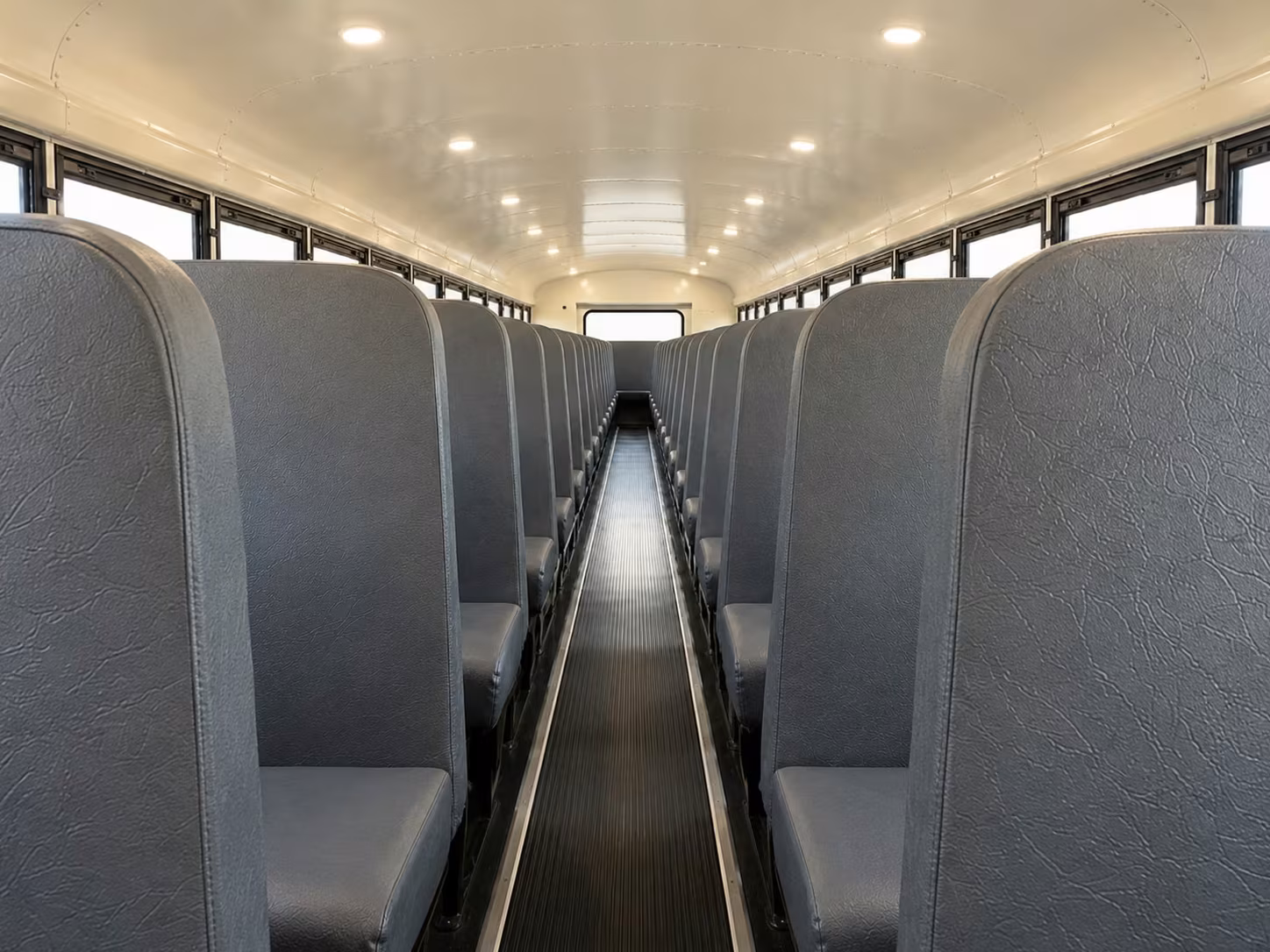 school bus interior