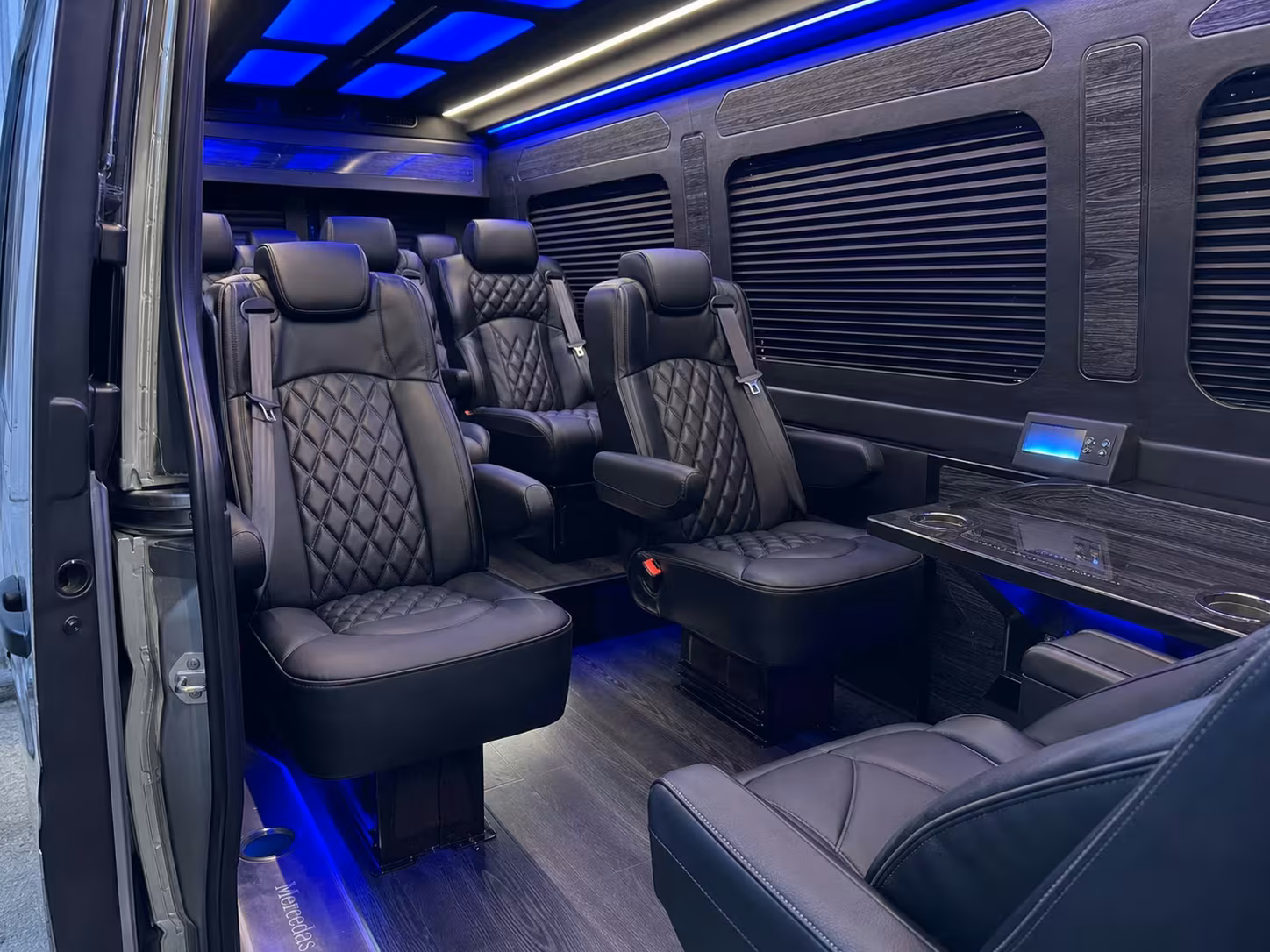 sprinter van transportation for groups and events across mesquite