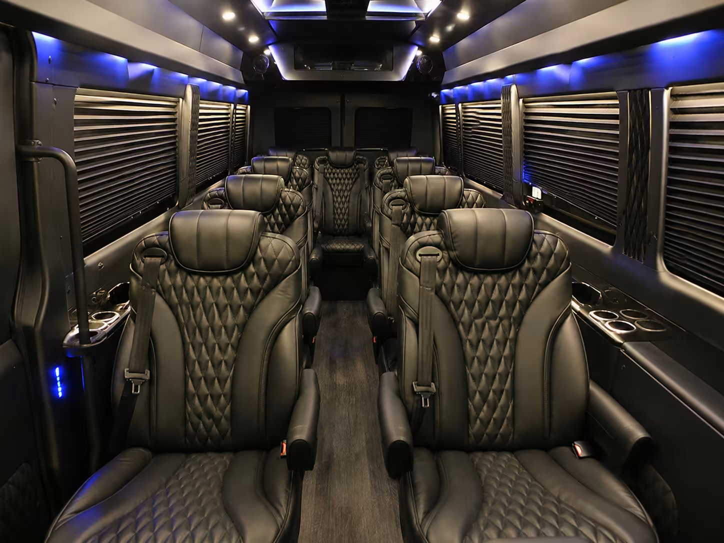 sprinter vans and party buses for smaller mesquite concert groups