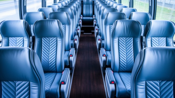 50 passenger charter bus interior rowlett