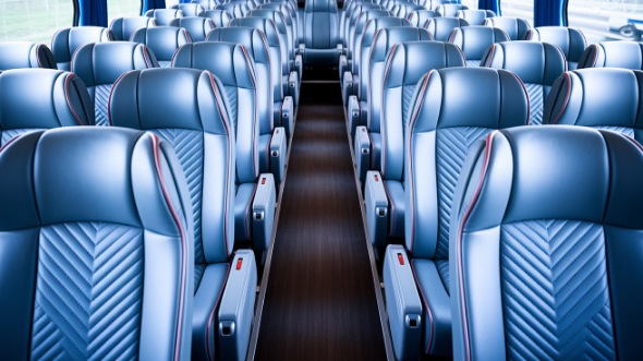 55 passenger charter bus interior forney