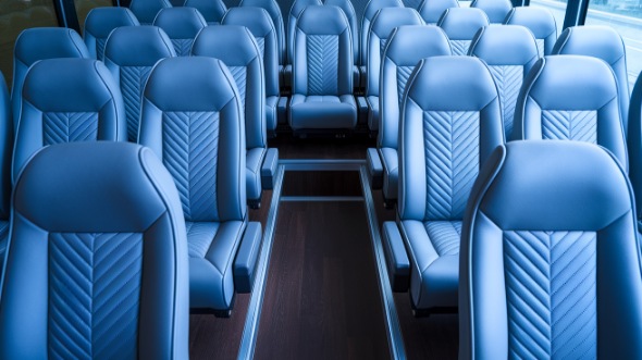 mesquite 18 passenger minibus interior