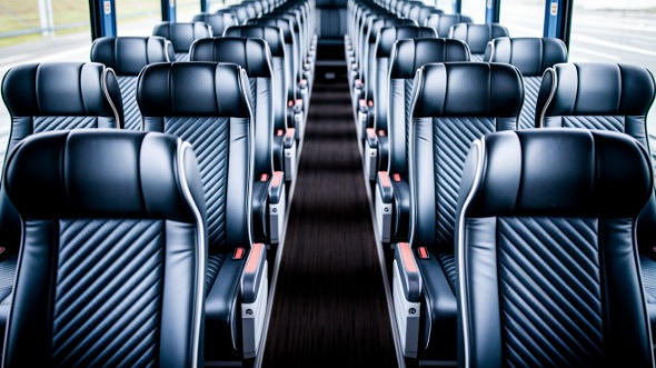 mesquite 54 passenger charter bus rental
