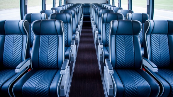 mesquite 55 passenger charter bus rental