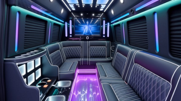 sprinter limo rental interior rowlett